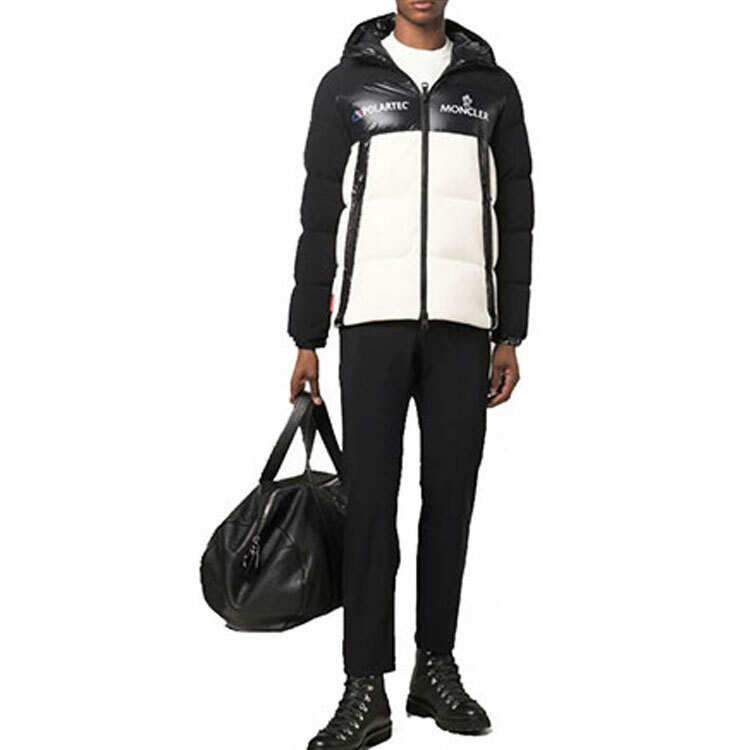 【代購】Moncler Winter Down Jacket Men's Black White