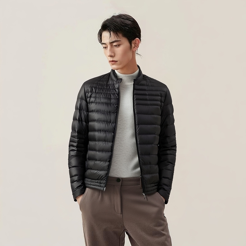 【代購】Moncler Down Jacket Men's Black