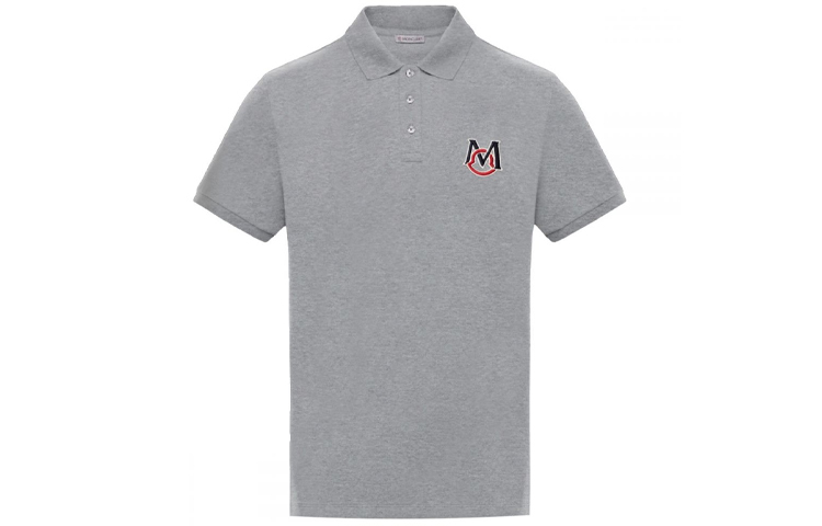 【代購】Moncler Polo Shirts Men Gray