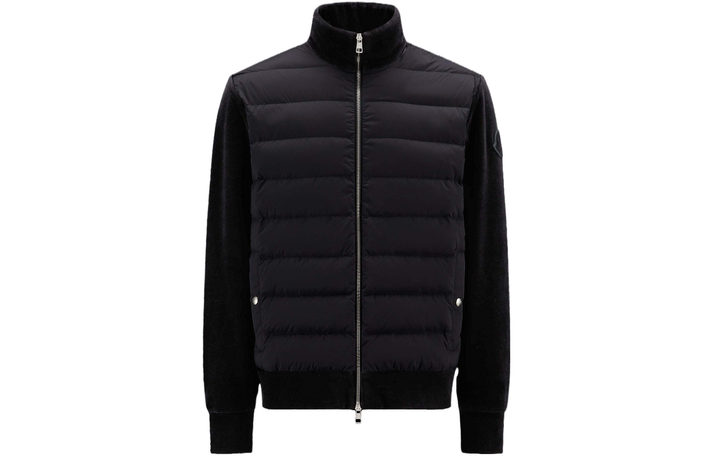 【代購】Moncler Padded Corduroy Series Down Jackets Men Black