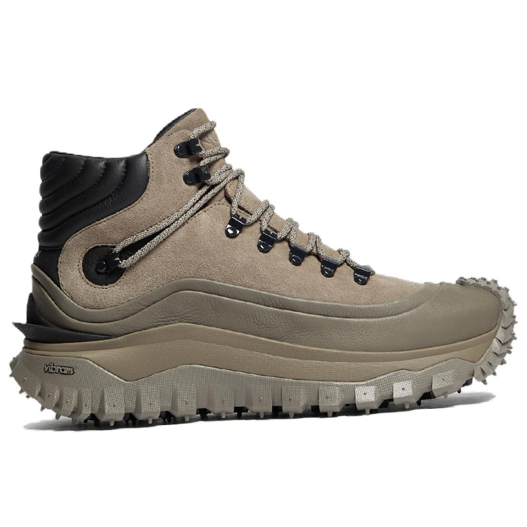 【代購】Moncler Trailgrip Cushioning Outdoor Boots 4.5cm Men's Brown