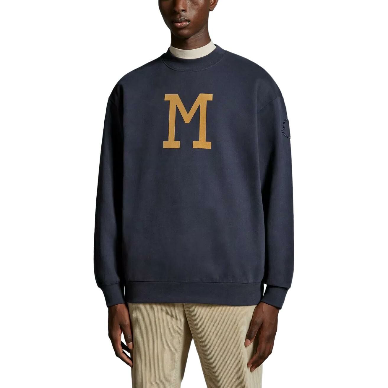 【代購】Moncler Sweatshirts Men Dark Blue