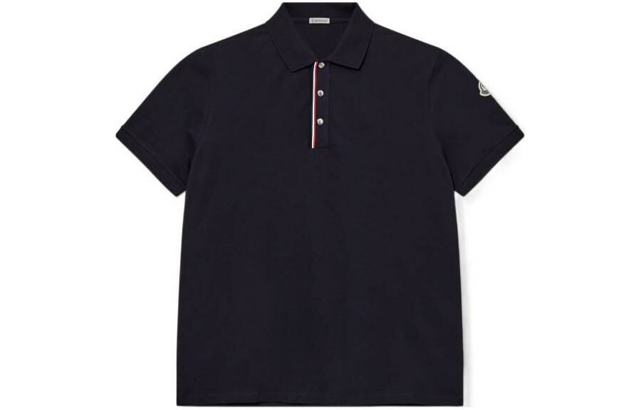 【代購】Moncler Short Sleeved Logo Patch Polo Shirt