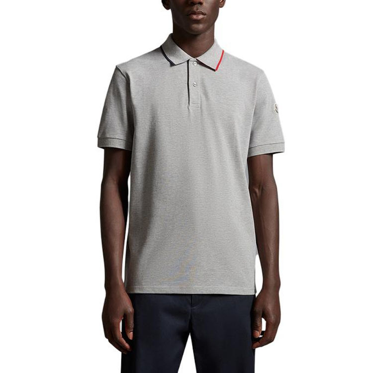 【代購】Moncler Polo Shirts Men Gray