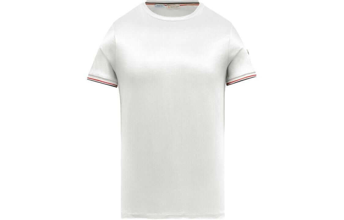 【代購】Moncler SS24 T-Shirt Unisex Natural White