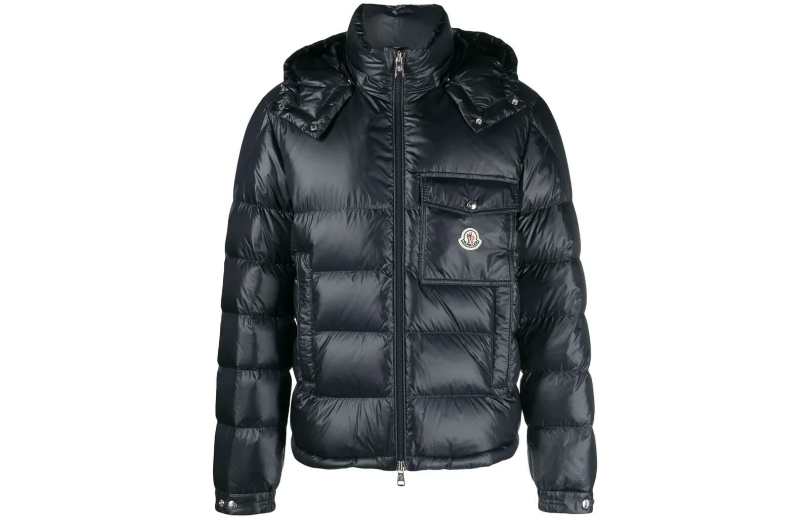 【代購】Moncler Wollaston FW23 Down Jacket Men's Midnight Blue