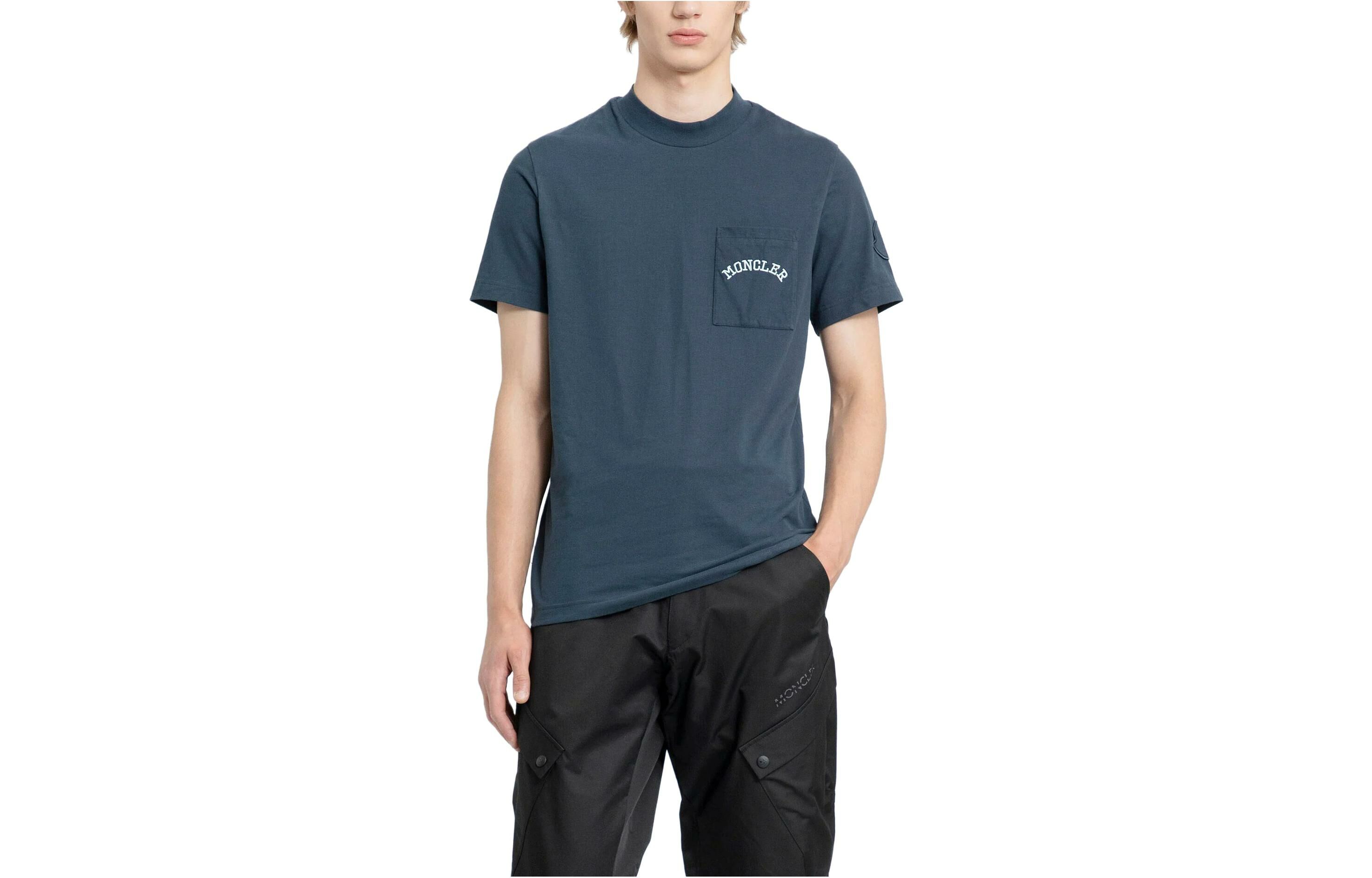 【代購】Moncler T-Shirts Men Blue