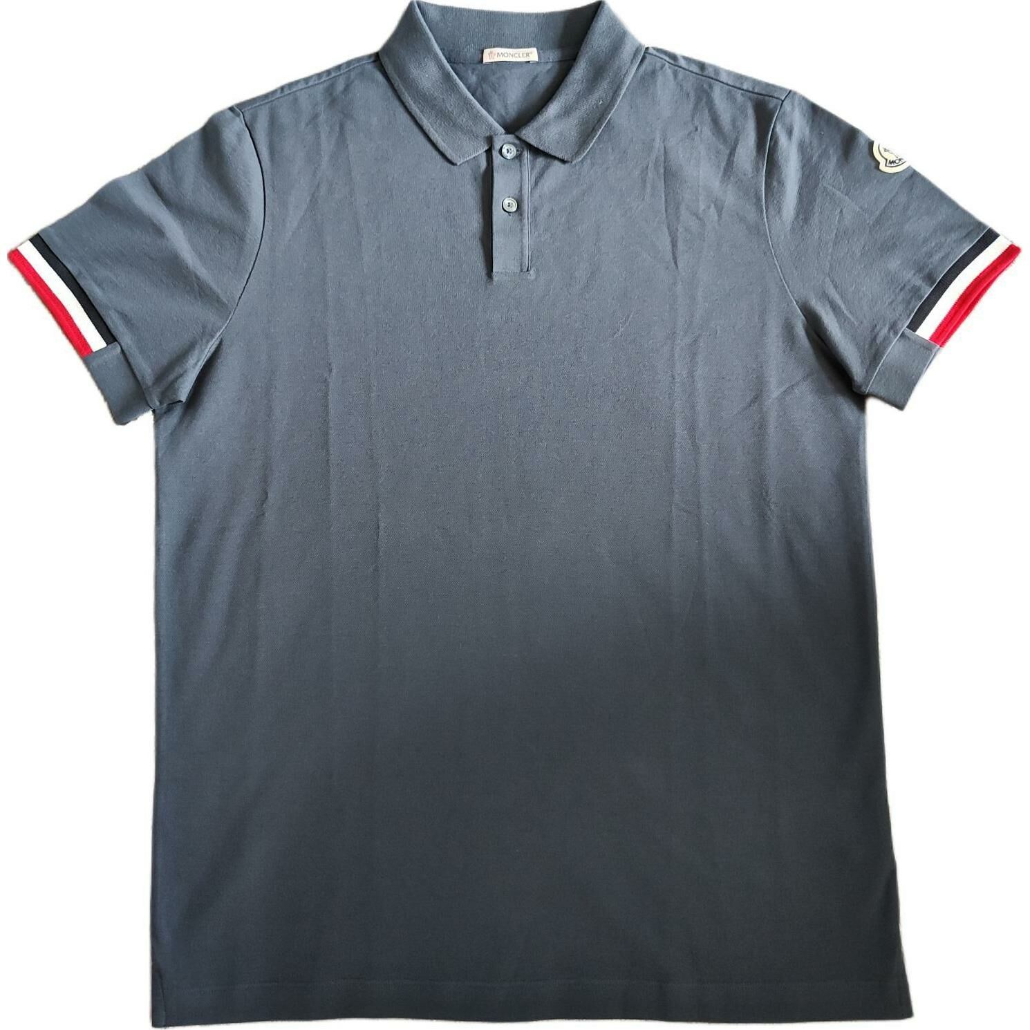 【代購】Moncler Polo Shirts Men Gray