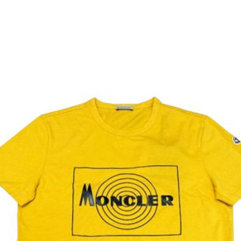 【代購】Moncler T-Shirts Men Yellow