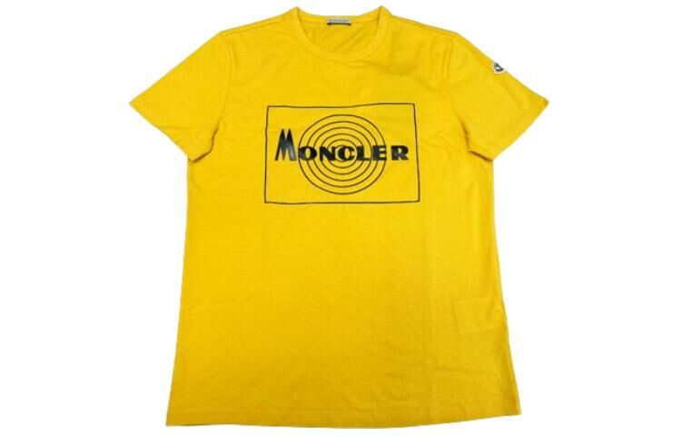 【代購】Moncler T-Shirts Men Yellow