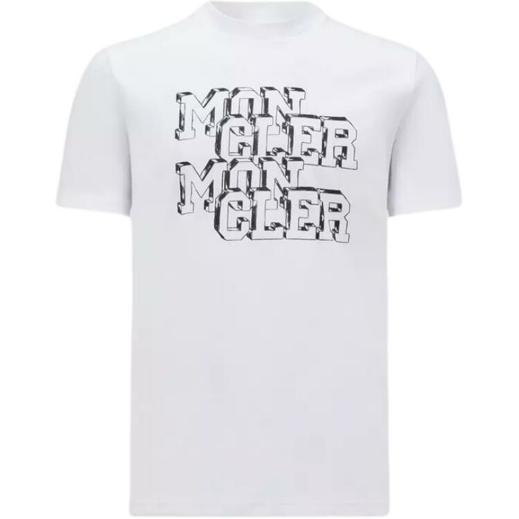 【代購】Moncler Logo Printed Crewneck T Shirt