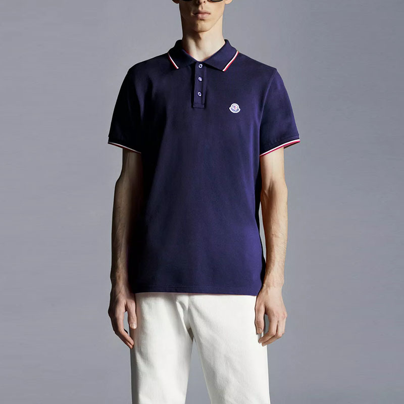【代購】Moncler Polo Shirts Men Blue