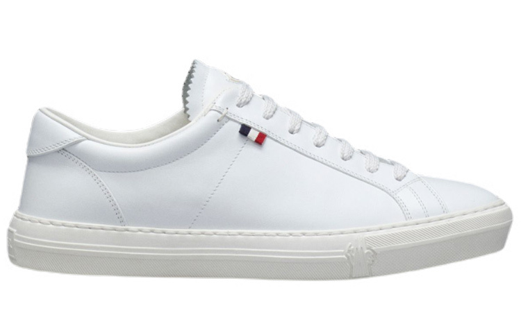 【代購】Moncler Skateboard Shoes Women's Low-Top White