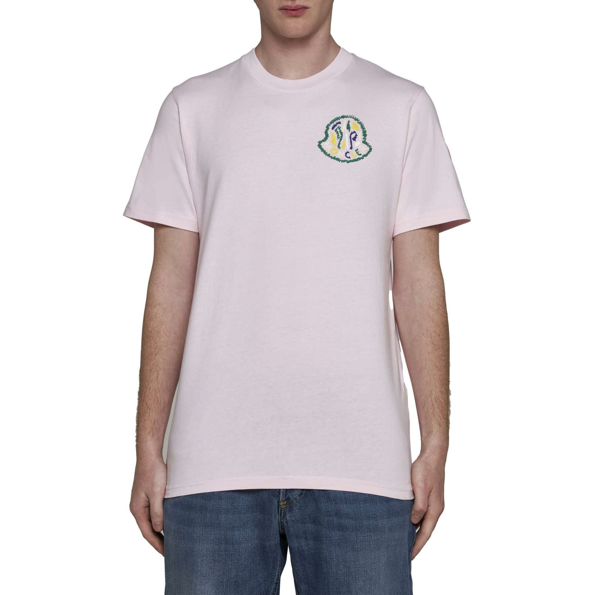 【代購】Moncler Logo Printed Crewneck T Shirt