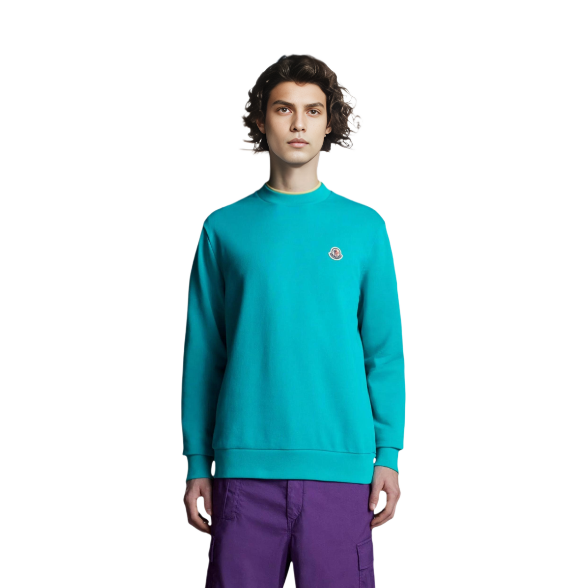 【代購】Moncler Sweatshirts Men Spectral Green