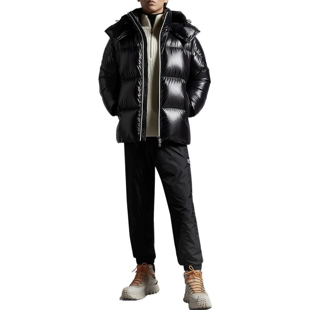 【代購】Moncler FW22 Down Jacket Men's Star Diamond Black