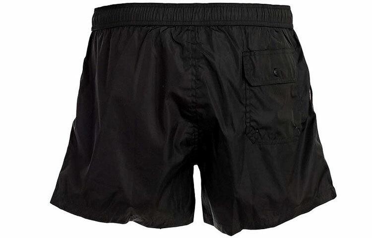 【代購】Moncler Logo Patch Stripe Detailed Swim Shorts