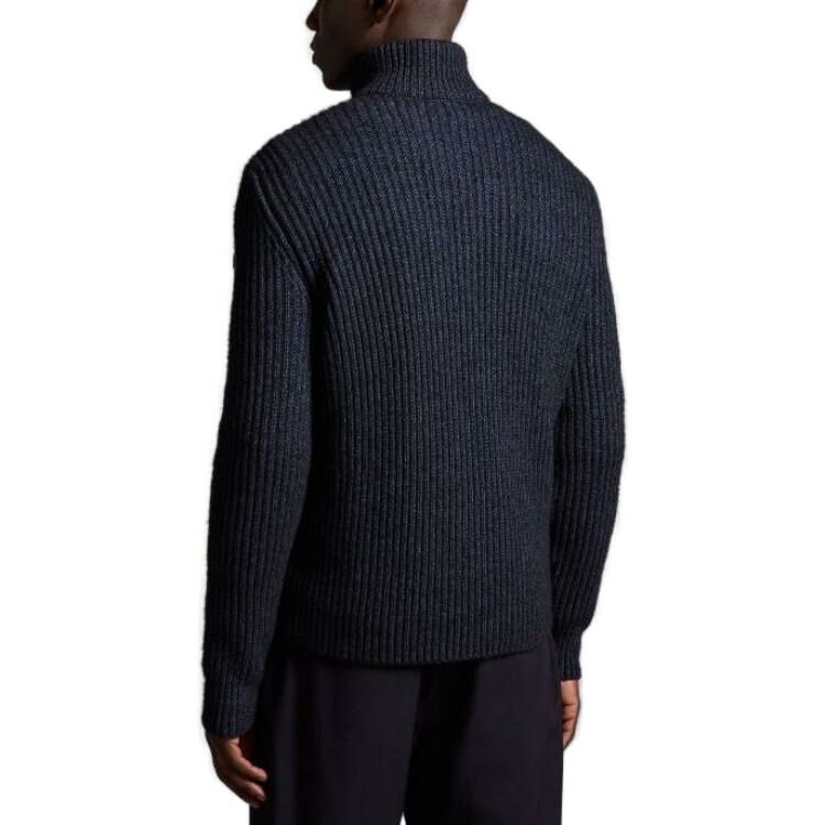 【代購】Moncler Zip-Up Logo Patch Padded Cardigan