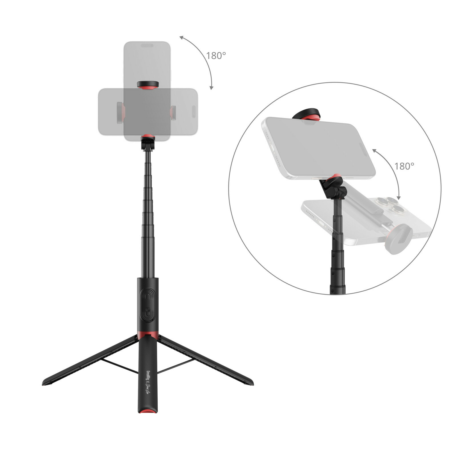 SmallRig×Drek Lee 三脚付付き自撮り棒 サンワダイレクト本店 サンワサプライ【オフィス・PC周辺通販