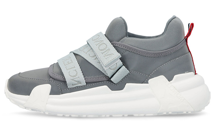 【代購】Moncler Cushioning Low Top Sports Casual Shoes Women's Gray