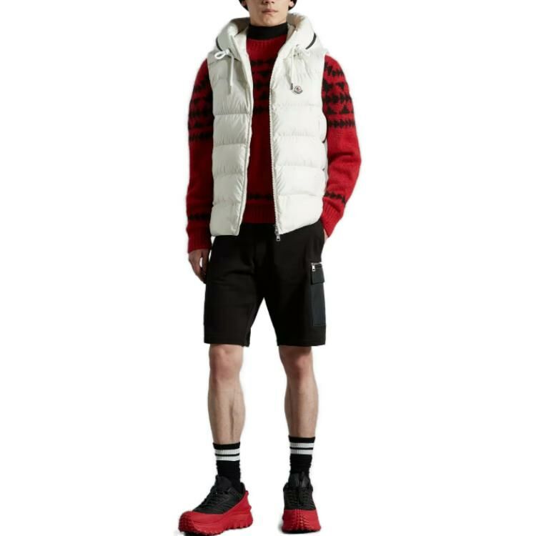 【代購】Moncler Cardamine Series Vests Men White