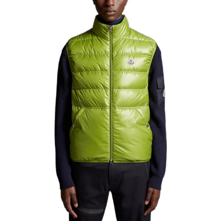 【代購】Moncler Aube Series Vests Men Leaf Green