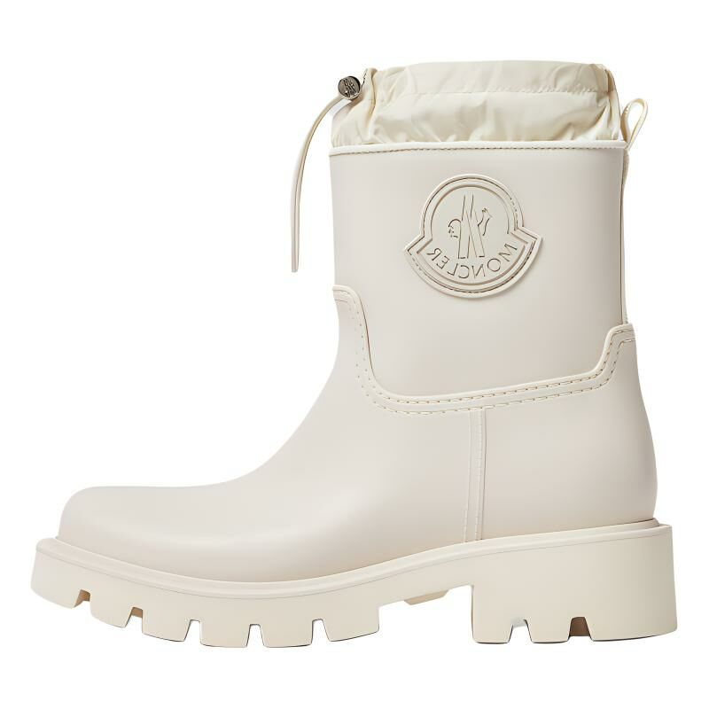 【代購】Moncler Kickstream Logo Detailed Ankle Boots Women's