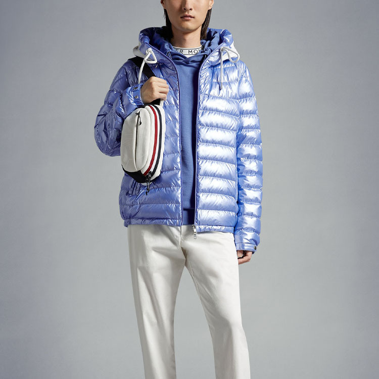 【代購】Moncler Logo Printed Hooded Jacket