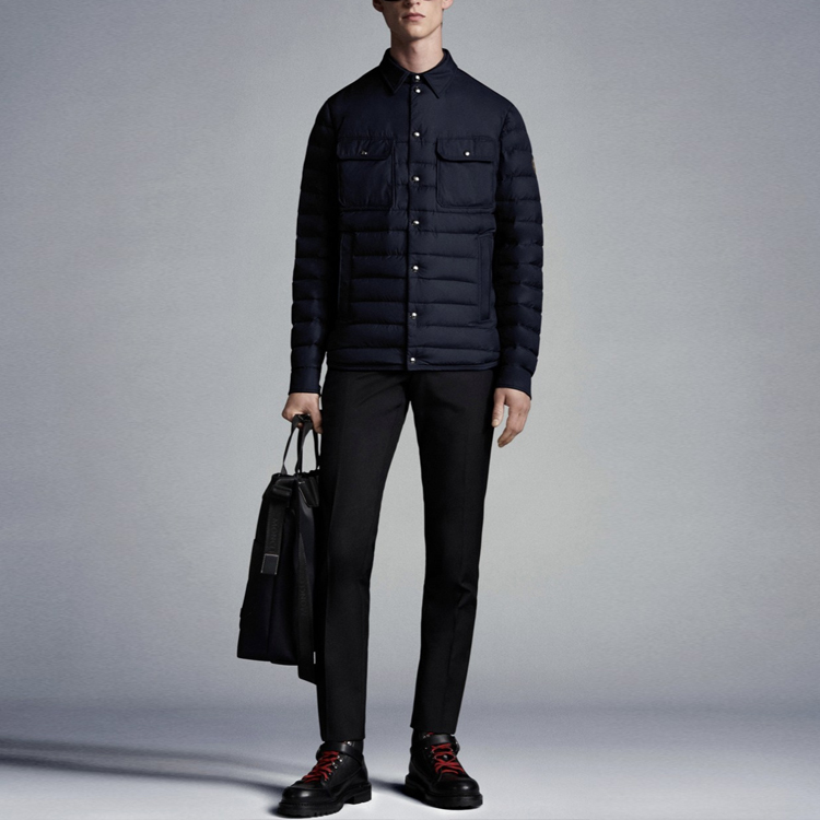 【代購】Moncler Down Jacket Men's Dark Blue