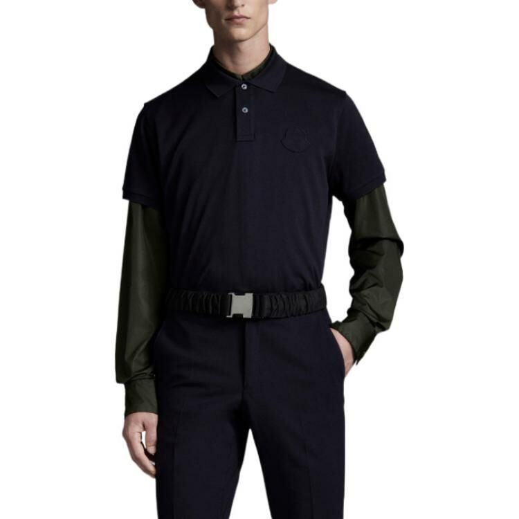 【代購】Moncler FW22 Polo Shirts Men Blue
