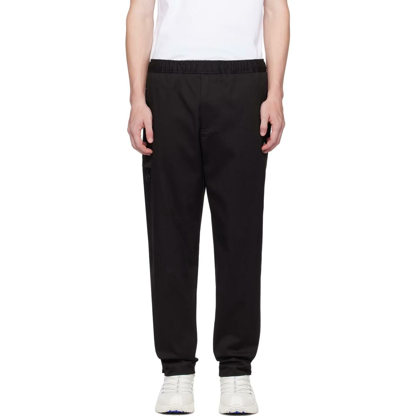【代購】Moncler Knitted Sweatpants Men's Black