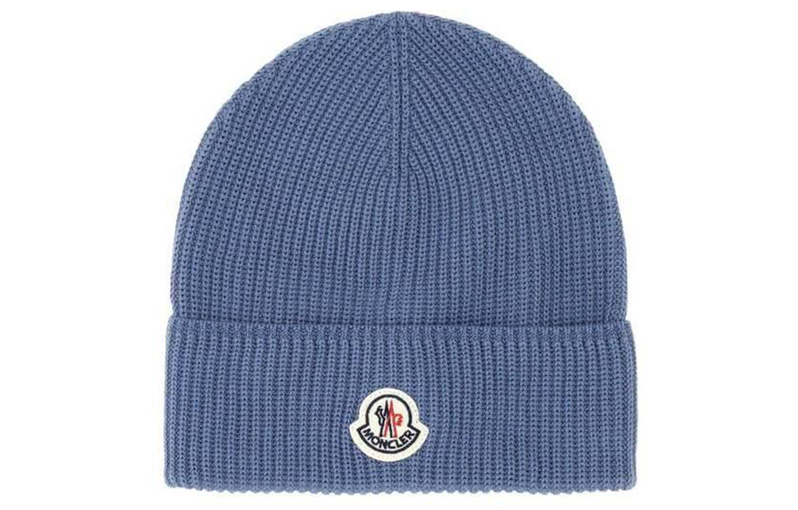 【代購】Moncler Logo-patch Beanie Hat