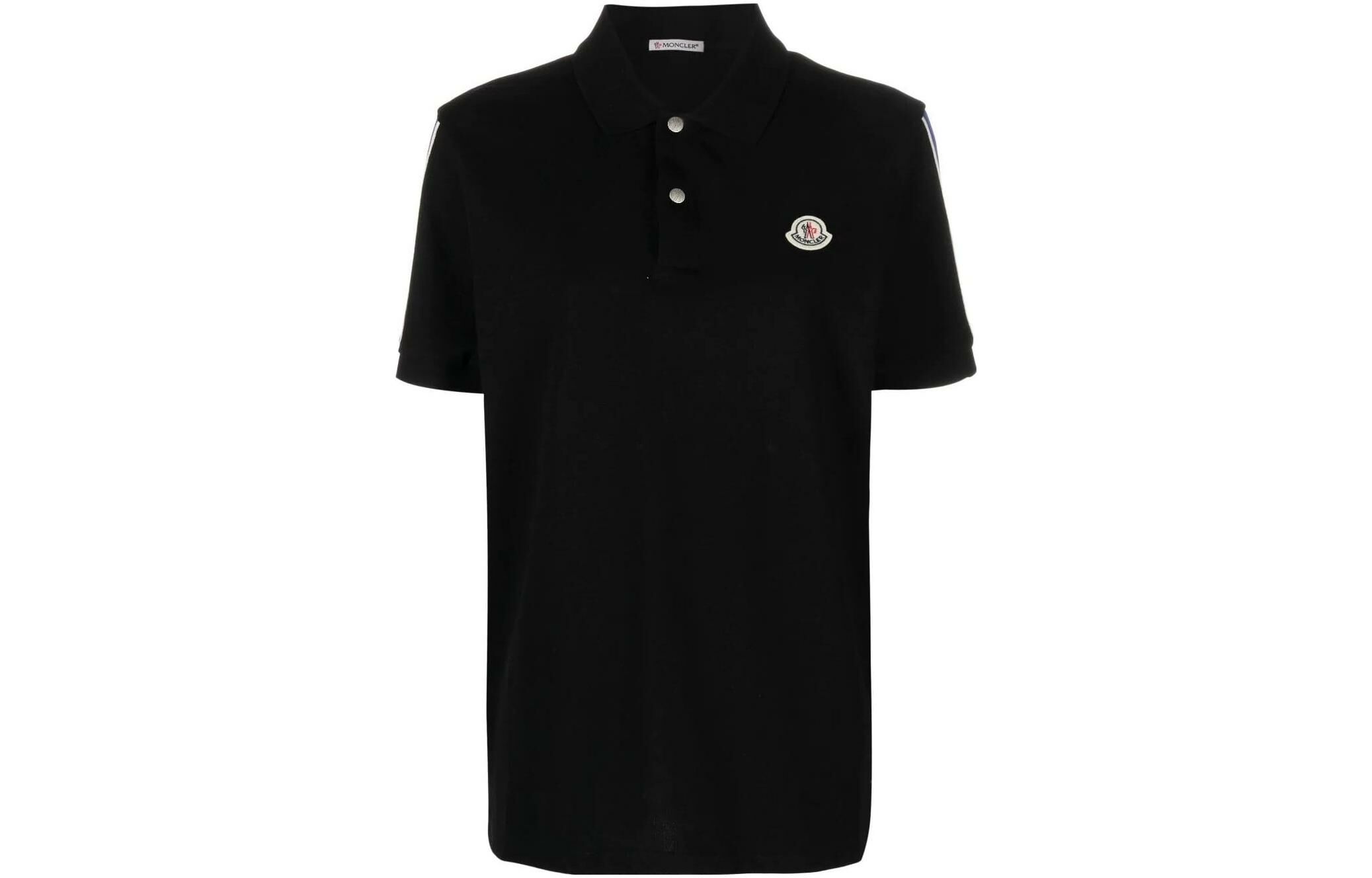 【代購】Moncler Logo Patch Short Sleeve Polo Shirt