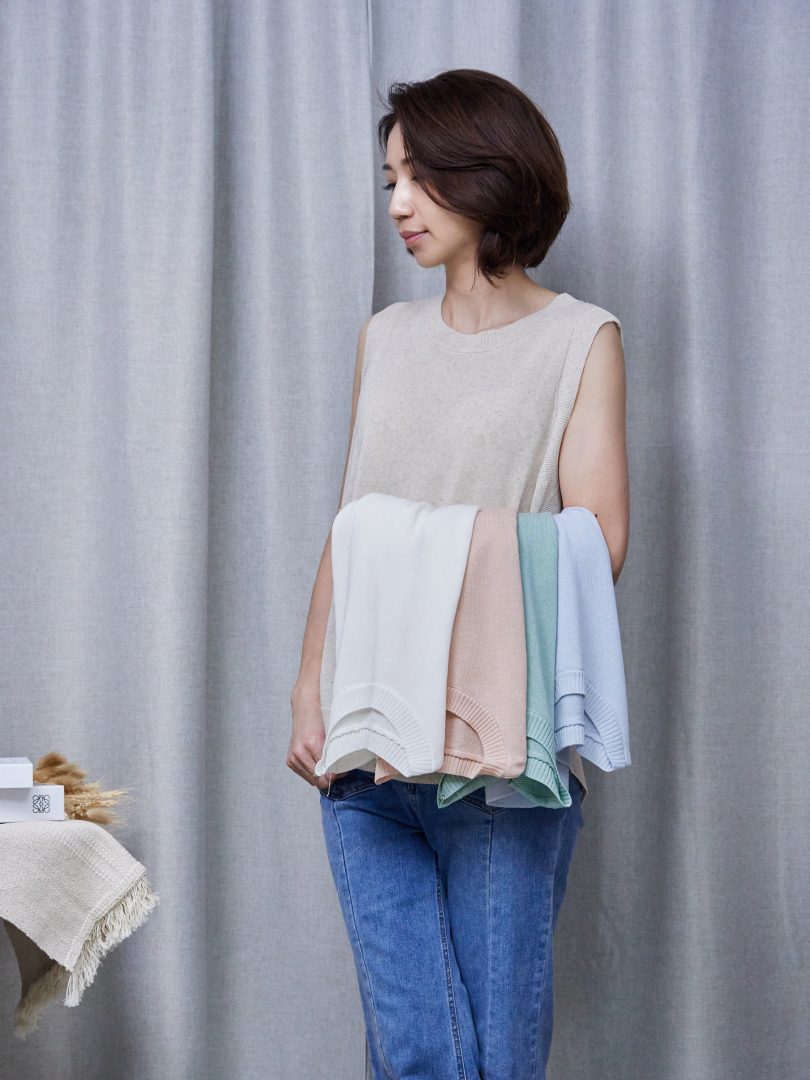 「會呼吸的針織」涼爽又修飾的夏日背心