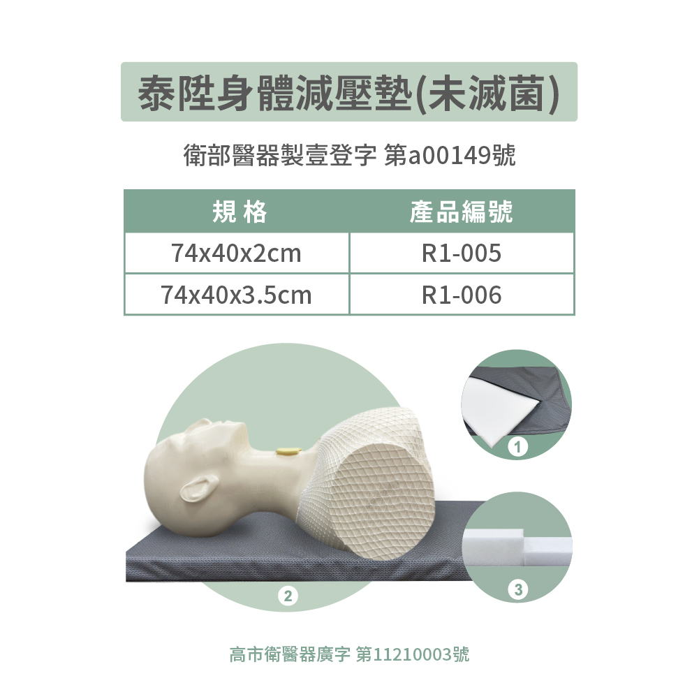 泰陞身體減壓墊(未滅菌)