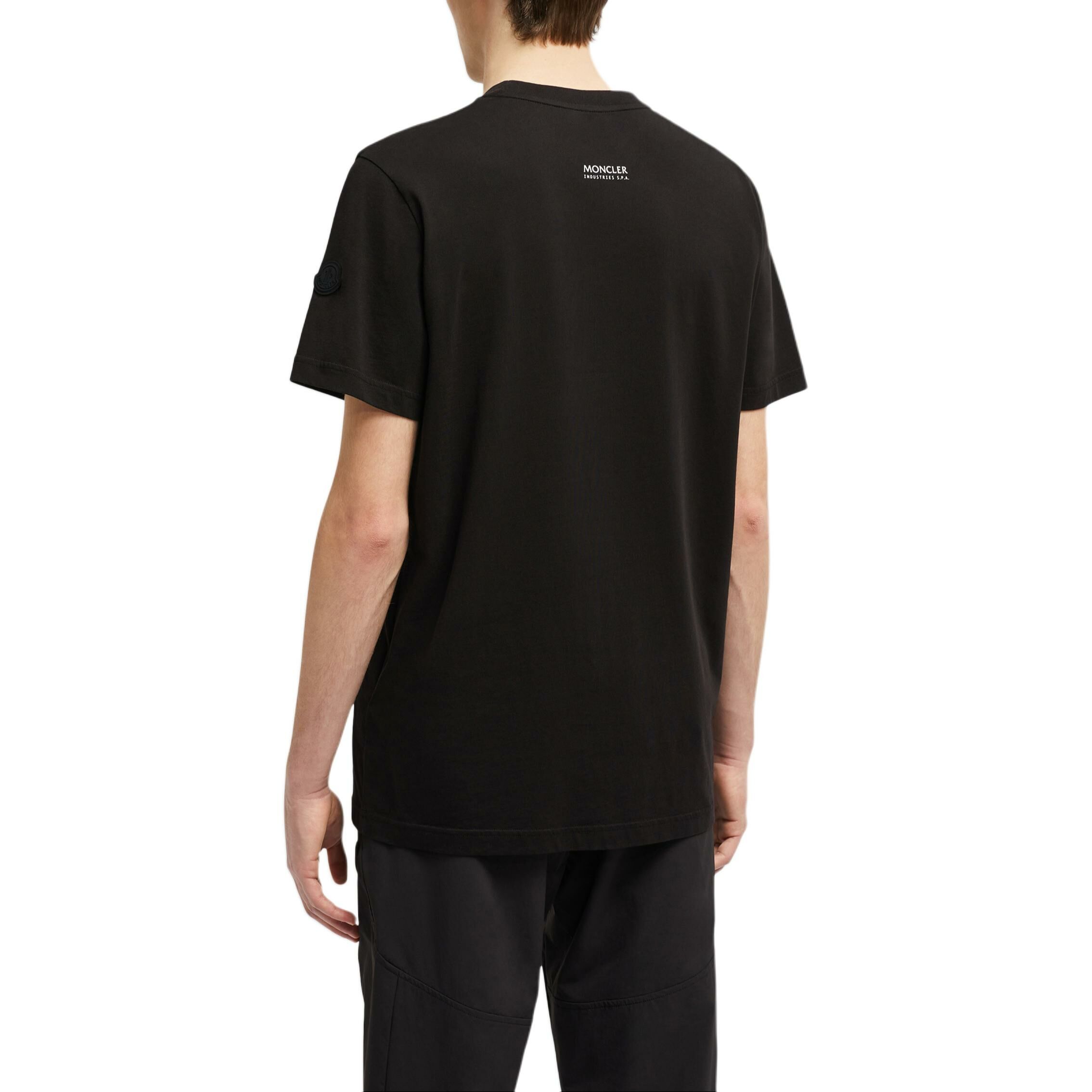 【代購】Moncler Logo Printed Crewneck T Shirt