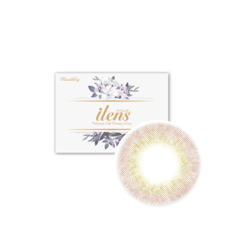 愛能視花舞彩色月拋花舞棕(1片）