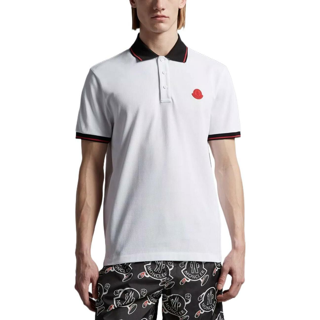 【代購】Moncler Polo Shirts Men White