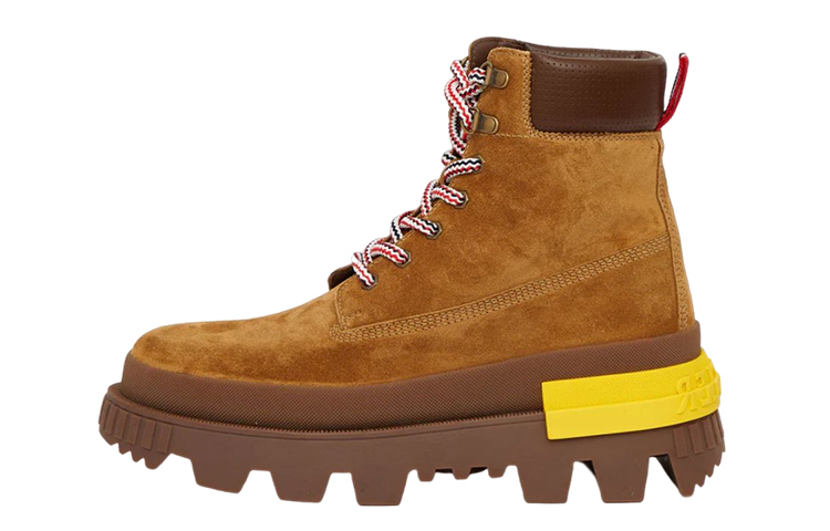 【代購】Moncler Mon Corp Lace-Up Boot 'Brown'