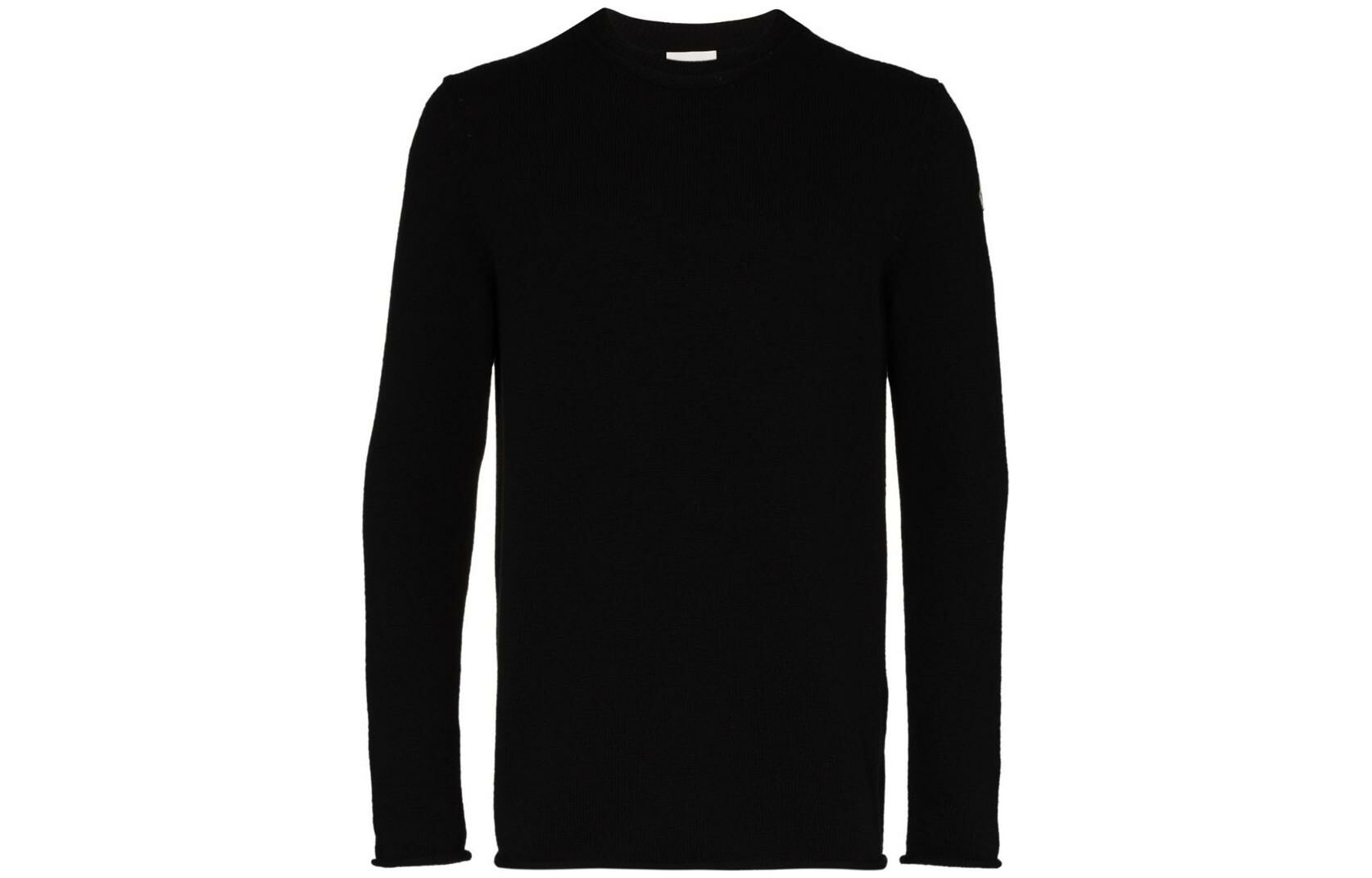 【代購】Moncler Simple Logo appliqued Wool Jumper