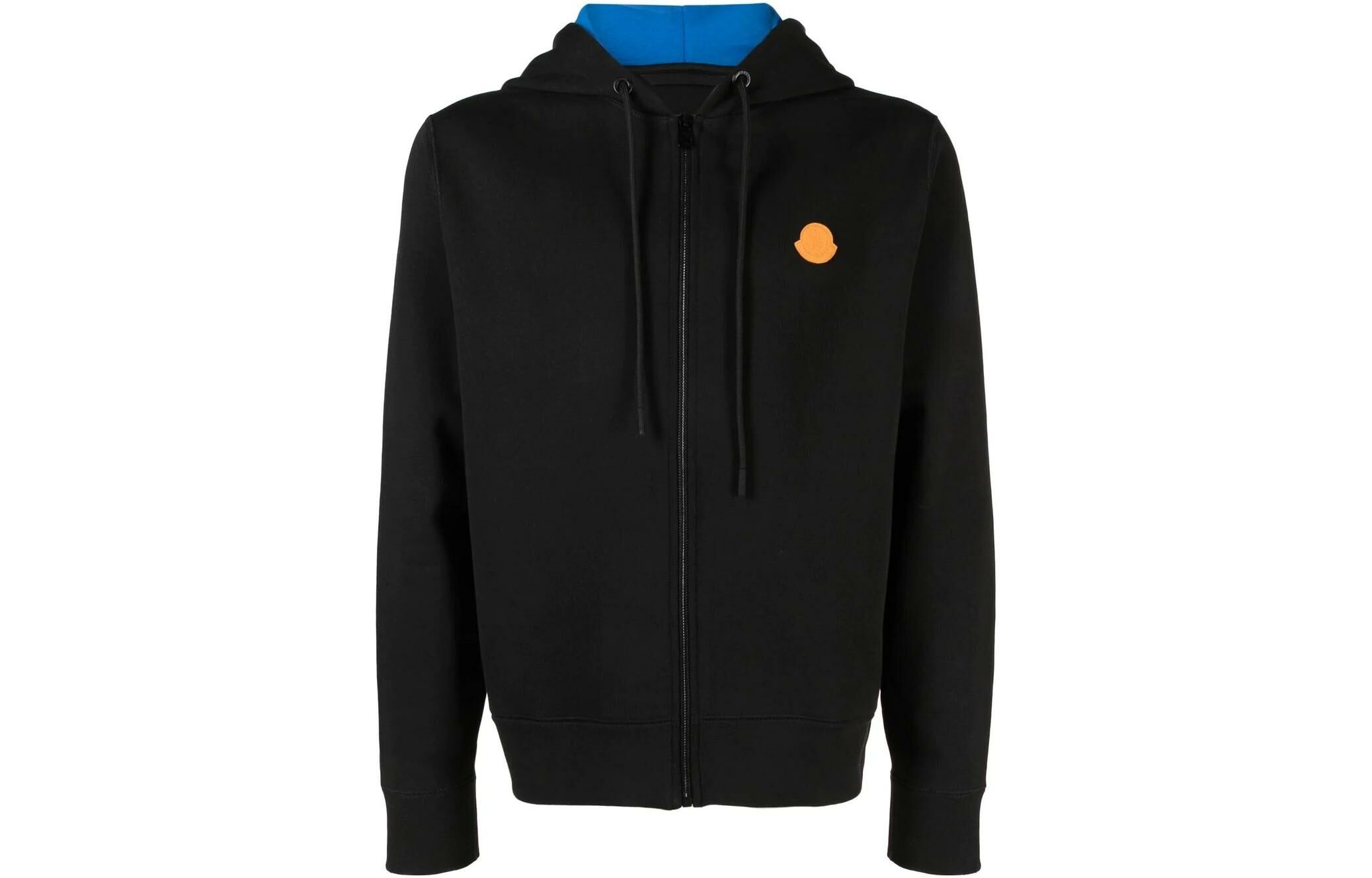 【代購】Moncler Logo-patch Zip-up Hoodie