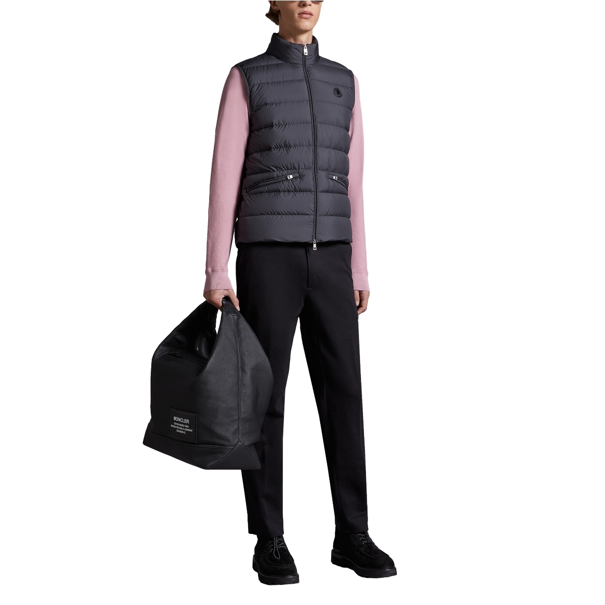 【代購】Moncler SS24 Down Jacket Men's Black