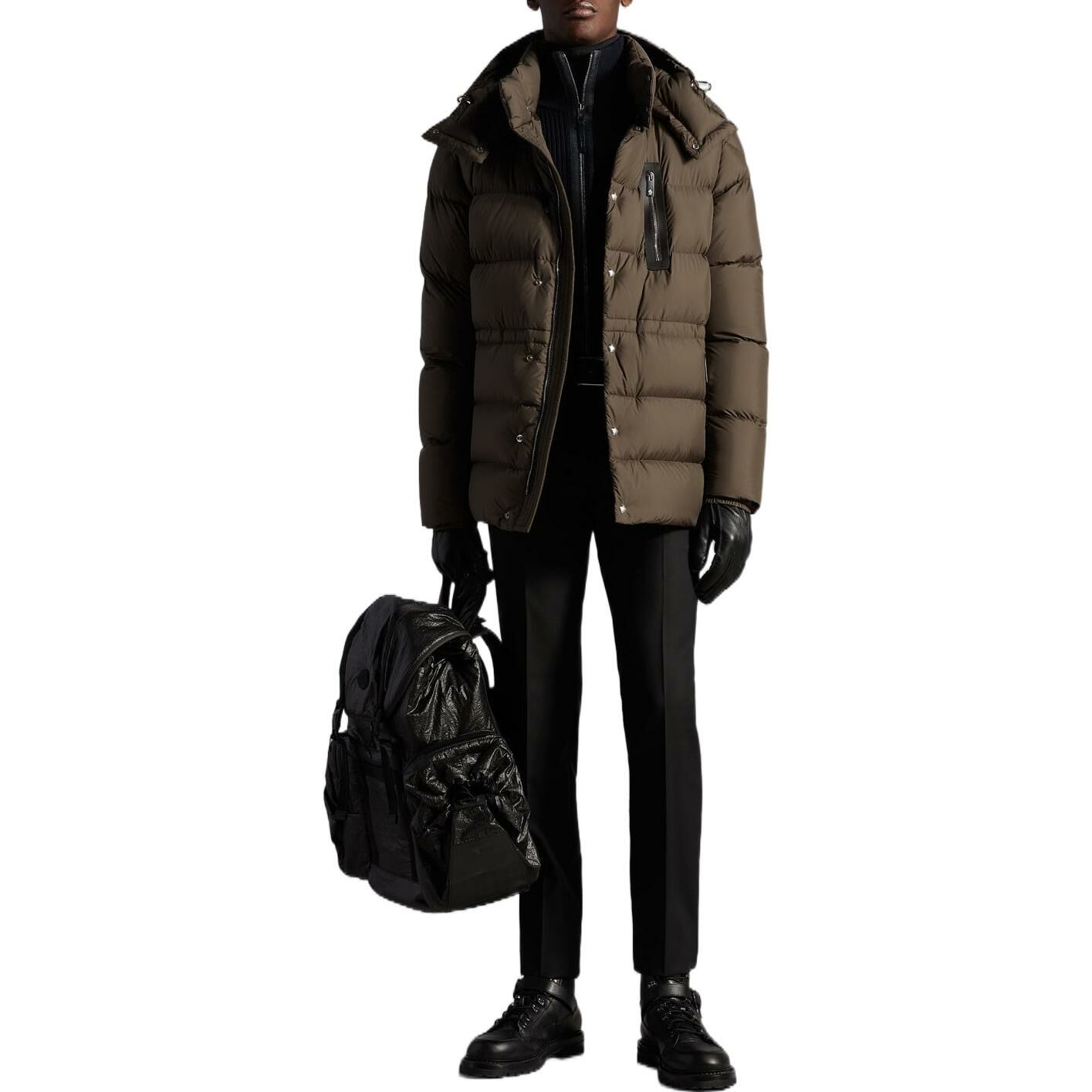 【代購】Moncler Logo patch Padded Down Jacket