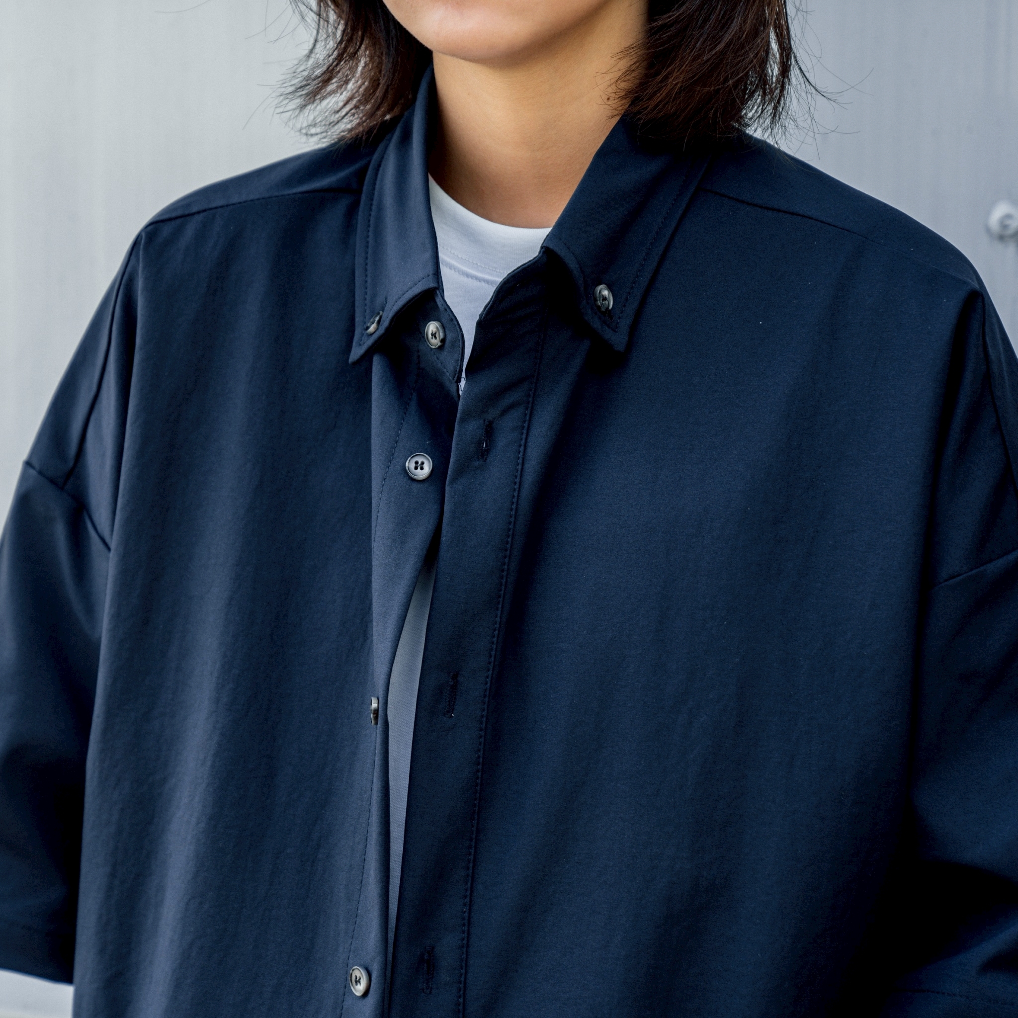 SBG 日系素面寬鬆襯衫 SB2088