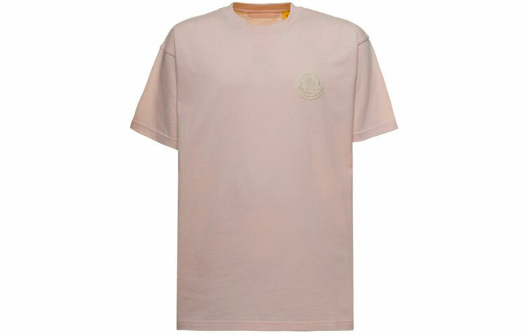 【代購】Moncler SS22 T Shirt Men's Light Pink