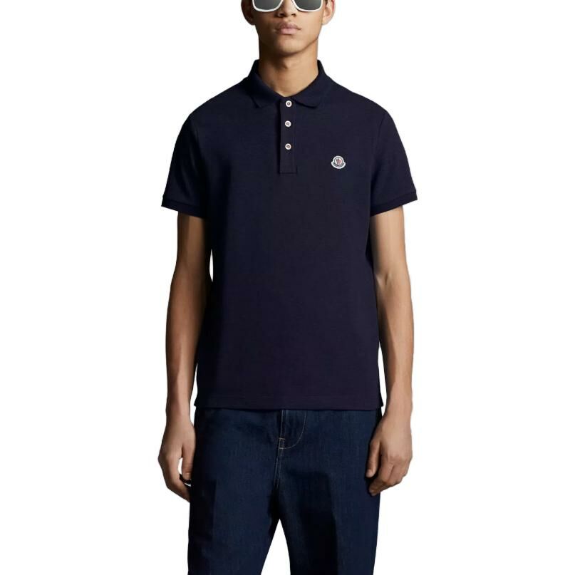 【代購】Moncler Polo Shirt Men's Dark Blue