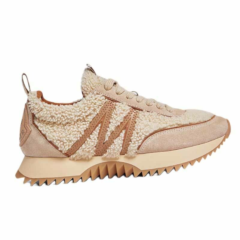 【代購】Moncler Pacey Low-Top Casual Shoes 3cm Women's Beige