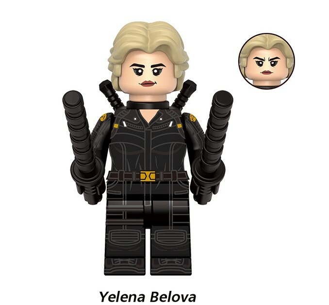 Thunderbolts Black Widow Yelena Belova Custom Minifigures Minifigs Fit Lego G0143 GH0323