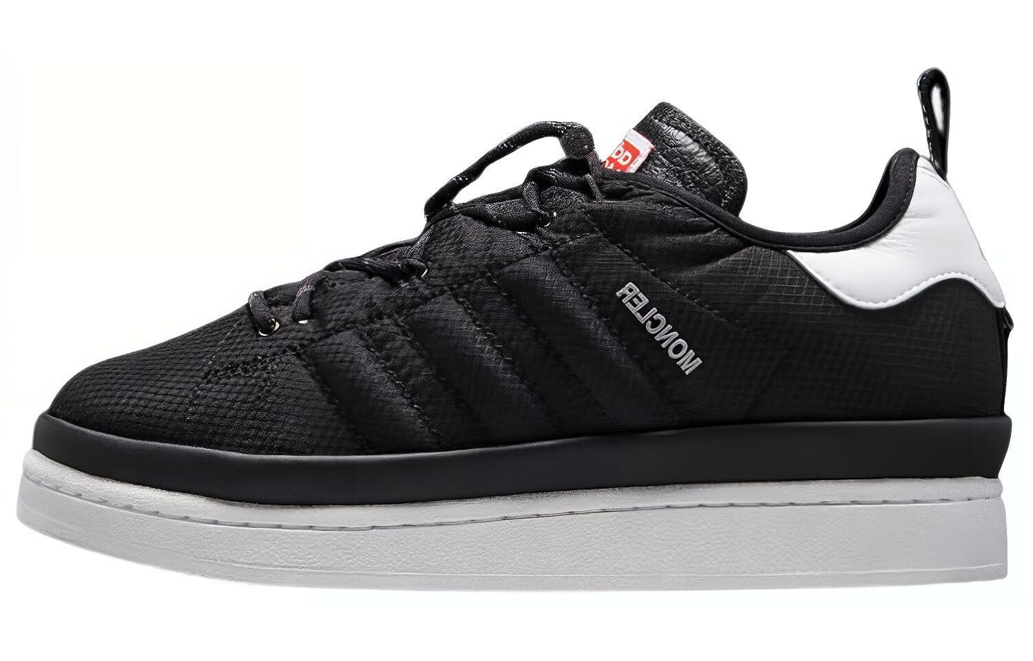 【代購】Adidas Originals x Moncler Low-Top Skateboard Shoes Unisex Black