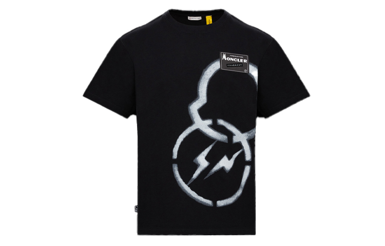 【代購】Fragment Design X Moncler T-Shirts Men Black